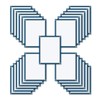 PaperDirect Regal Blue Opulence Border Paper, Royal Blue Outer Border