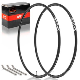 1PZ R70-35C 700C Heavy Duty Bike Tubes FV48mm Presta Valve Premium Butyl Rubber Replacement for 700x35C 700x36C 700x38C 700x39C 700x40C 700x41C 700x42C 700x43C Bike Tire Tubes