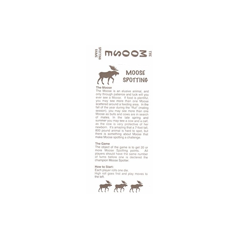 Koplow Games Moose Dice Game