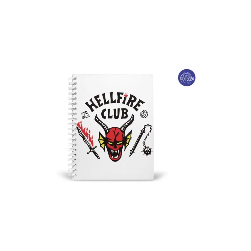 Stranger Things Libreta Cuaderno Profesional Pasta Dura Lp