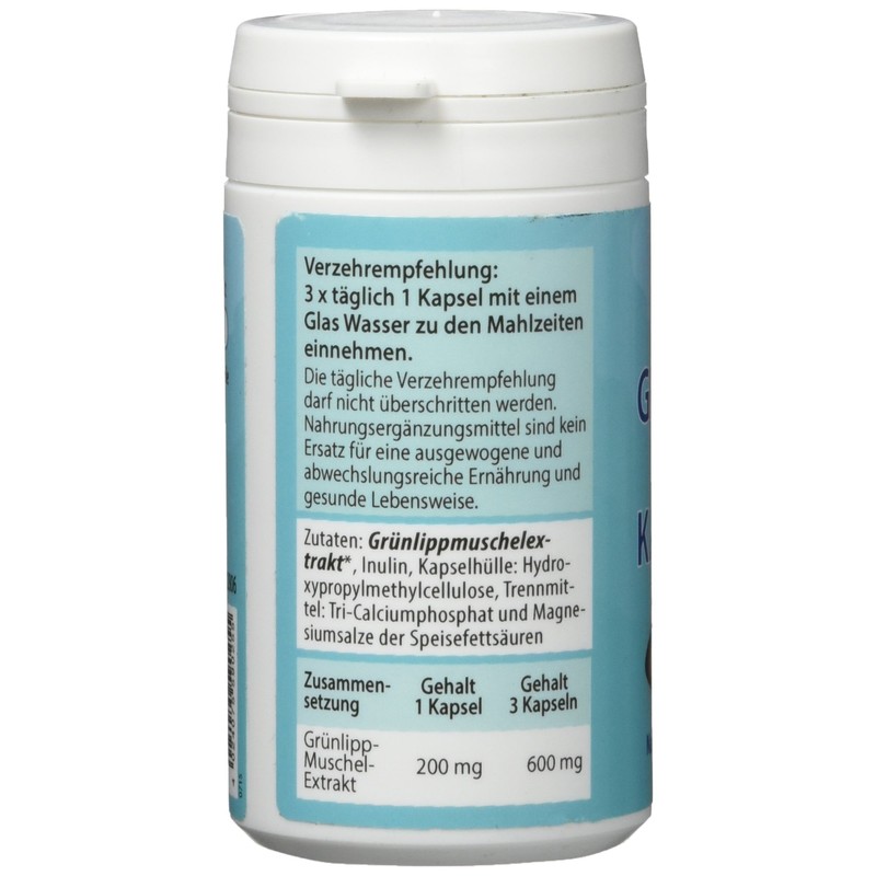 Avitale Green-Lipped Mussel Vegi Capsules Pack of 60 – Pack