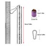 Metal Pill Box,7 Day Stackable Waterproof Travel Pill Box,Aluminum Alloy