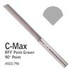 GRS 022-796 C-Max RFF Point Carbide Graver 90