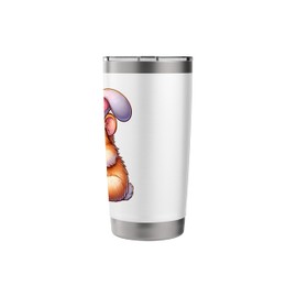 Funny Easter Cute Hamster Lovers Egg Eggs Bunny Rabbits Pets Stainless Steel Insulated Tumbler