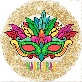 Mardi Gras Wreath Sign, Wreath Sign for Mardi Gras, Let the Good Times Roll, Crawfish Season, Fat Tuesday, Party, Louisiana, Tis the Season