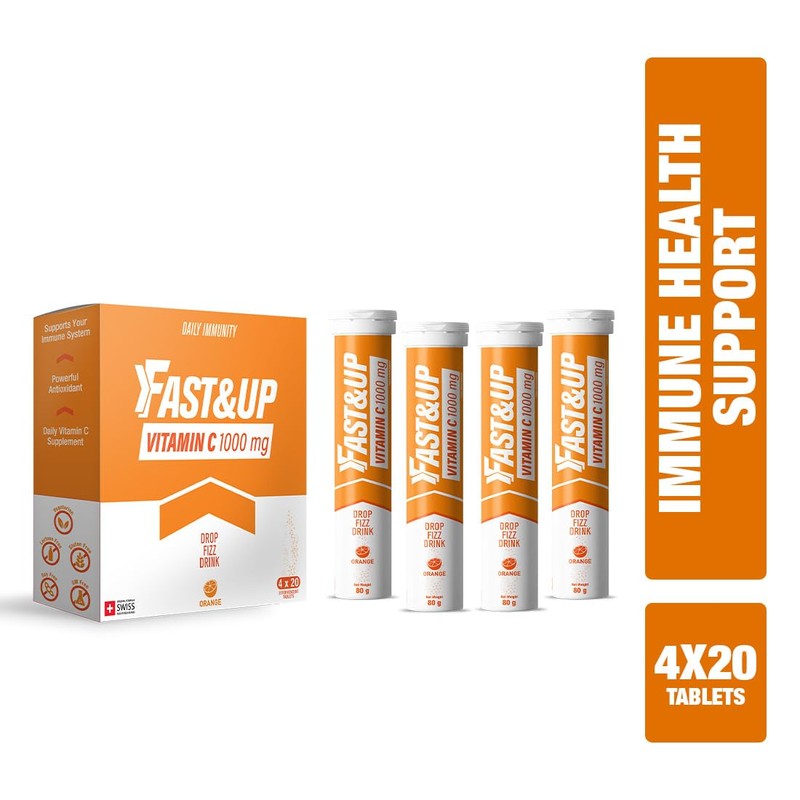 Fast&Up Vitamin C 1000 mg - High Strength - 80