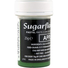 Sugarflair Food Colouring Paste Edible Gel - Pastel Apple Green