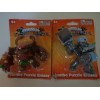 SKYLANDERS GIANTS SET OF 2 JUMBO PUZZLE ERASERS, TREE REX & CRUSHER NEW 6+