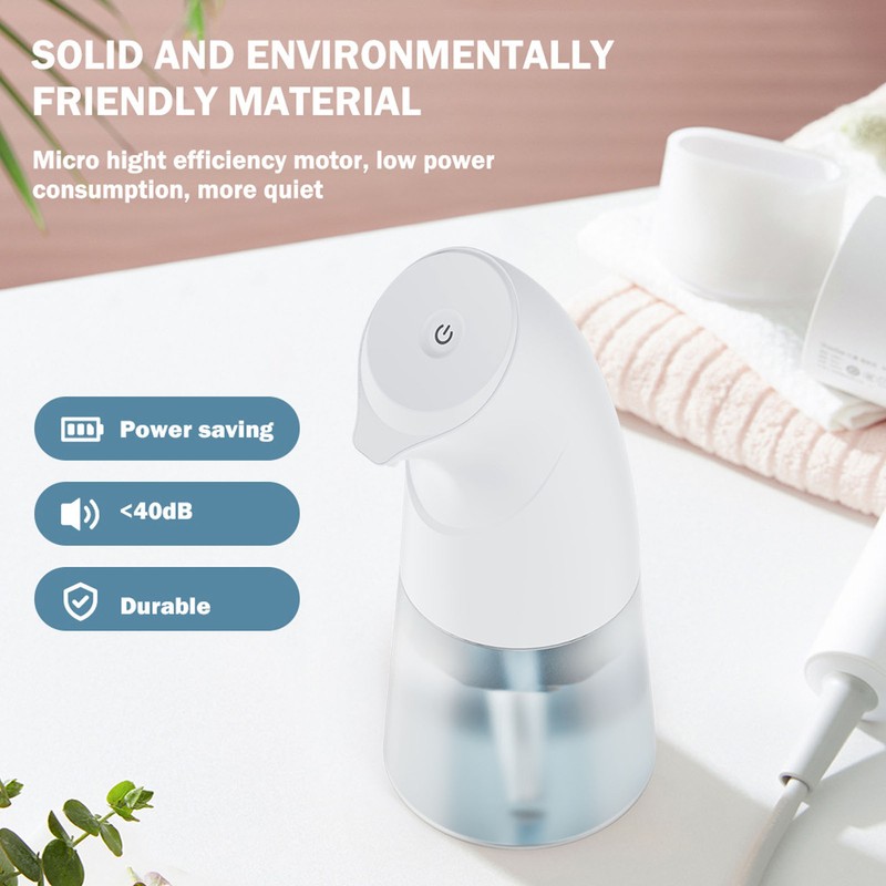 Automatic Soap Dispenser Tabletop 450ml AutoInduction Liquid Soap Dispensing Machine(Foam