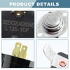WE4M216 Dryer Cycling Thermostat Fit for GE for RCA for