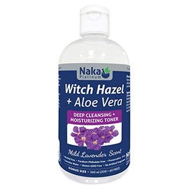 Naka Platinum WITCH HAZEL+ Aloe Vera BONUS SIZE 360 ml (300+60 FREE)