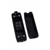Devices Cord Switch in Black, Robust Housing with Interchangeable Rocker