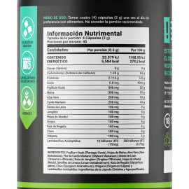 Detox Natural De 180 Cápsulas, Dtox Blend B Life