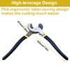 LUBAN 10 Inches Heavy Duty Cable Cutter, High Leverage Cutter