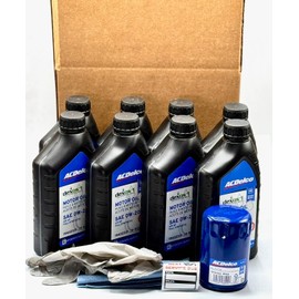 ACDelco Oil Change Kit 14-25 Silverado 1500 5.3L V8  Acdelco Dexos1 0W-20 8qt / PF63