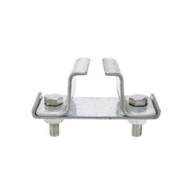 T Tulead Channel Trolley Track Support Hanger Bracket Stainless Steel Troller Hanger Support Pack of 2