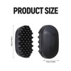 Rubber Twist Curling Hair Brush, African Curly Rubber Brush Sponge,