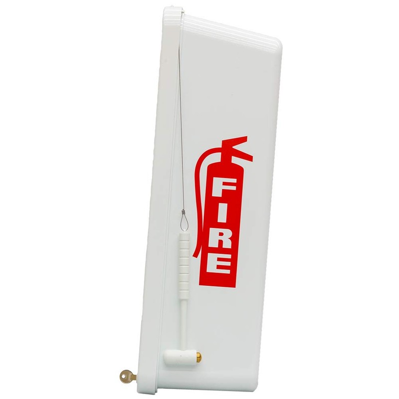10# Fire Extinguisher Cabinet Box Indoor/Outdoor White