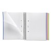 Basicos MR 2120 – Notebook with 4 different Coloured sections,