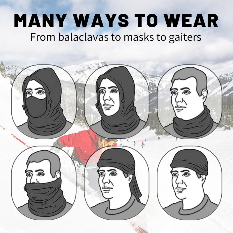 LANLFY FR Balaclava Welding Hood 100% Cotton Full Face Cover