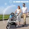 Stroller Rain Cover,Universal Stroller Accessory,Waterproof,Windproof Protection,Protect from Dust Snow,Baby Travel
