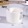 Geelin 2 Pack Diatomite Stone Sponge Holder for Kitchen Sink