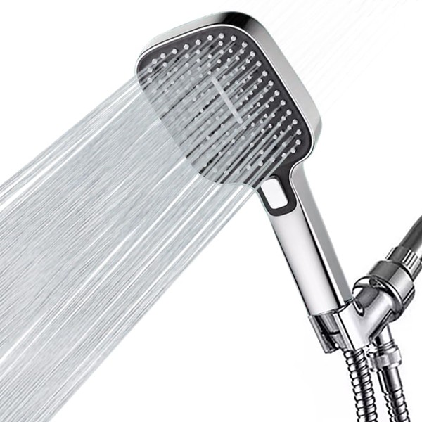 Shower Head, High Pressure Handheld Shower Heads with 60" Stainless