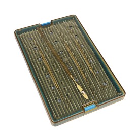 Dental Medical Sterilization Tray Disinfection Case Autoclavable Box Medium Size