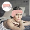 Healeved Fleece Ear Warmer Sleep Earmuff Headband 2 in 1