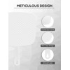 BEFUI Extra Large Handheld Mirror，Hand Salon Mirror with Handle for