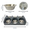 Puppy Feeding System 6 Litter Multiple Dog Bowl Feeder Puppy