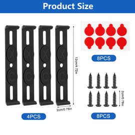 License Plate Holder Frameless Universal Number Plate Holder Car Invisible License Plate Holder License Plate Holder for All Vehicles and Models