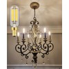 Dimmable E12 LED Bulbs 6W, T6 Edison Light Bulbs Soft