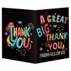 Gosknor Large Thank You Card, 40 x 27 cm, A
