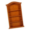 1:12 Dollhouse Miniature Furniture Wood Bookcase Bookshelf Cabinet Home Decor