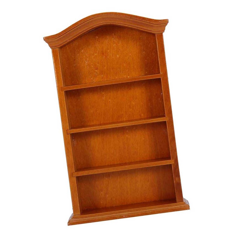 1:12 Dollhouse Miniature Furniture Wood Bookcase Bookshelf Cabinet Home Decor