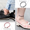 Naru Cotton Cord Anklet, Men's, Women's, Charm, Pair, Matching, Couple,