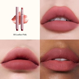 JOOCYEE Velvet Rouge, Lightweight, Non-Smudging, Pigmented, Transfer-Proof, Cosmetic, Silky, Mood, Blur Lines, Non-Drying, Long Wear, Beginner-Friendly, Multi Shades, Giftable, Portable, Novel, For Holidays, Parties, Masquerades:_111 Leather Pink