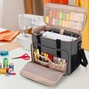 LUXJA Sewing Machine Case with Multiple Pockets, Portable Sewing Machine