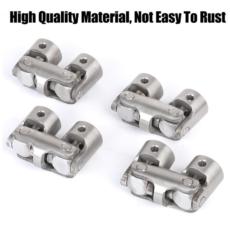 Universal joint coupling shaft motor connection coupling with screws, 4
