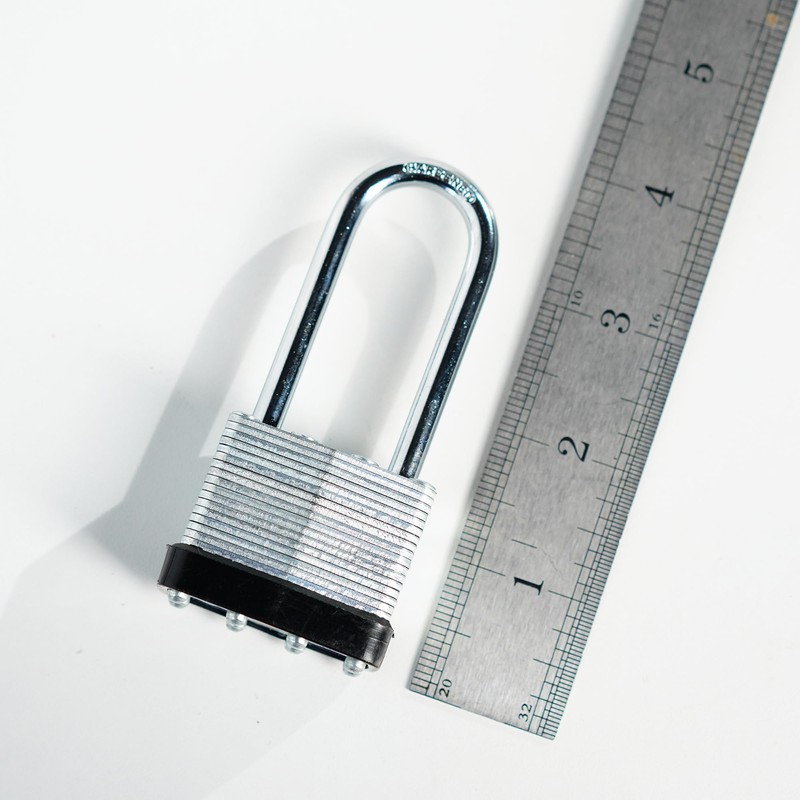 6 Keyed Alike Padlocks with 12 Keys, 40mm Heavy-Duty Padlocks