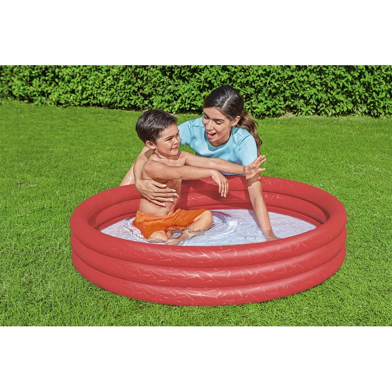 Bestway Paddling Pool Round Multi-Coloured Classic Diameter 102 x 25