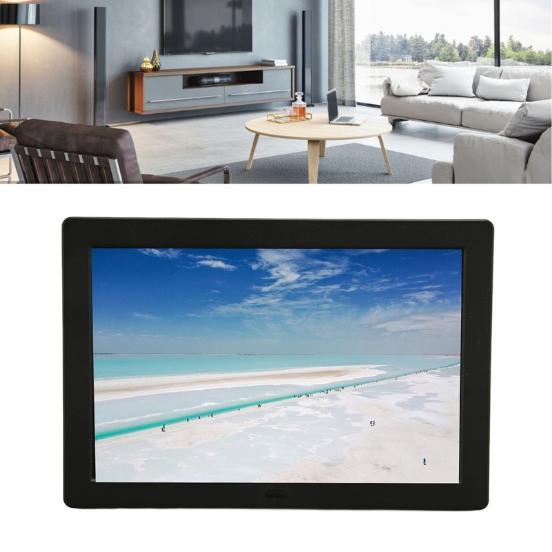 8 Inch Digital Photo Frame 1280x800 HD IPS Display Support