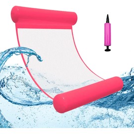 Inflatable Swimming Bed, Inflatable Water Hammock, 4-in-1 Inflatable Water Toy, Pool Accessories, Inflatable Hammock Pool Inflatable Hammock for Adults and Children