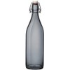 Bormioli Rocco Giara Sky Blue Glass Bottle With Stopper 33