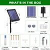 Solar Pond Aerator with Air Pump, 3 Modes(18H/36H/72H) Solar Aerator