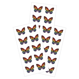 Paper House Rainbow  Butterfly Stickers Planner Supply Papercraft Party Crafts Scrapbook