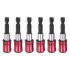 HARFINGTON 6pcs Magnetic Extension Chuck Adapter 2.5" 1/4 Inch Hex
