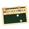 Toyvian 1 Set Digital Table Game Digital Game 2 Player Ktv Bar Toys Drinking Dice Board Game Table Dice Game Drinking Game Props Playdo Digital Puzzle Dice in Dice Wooden Bamboo Two People