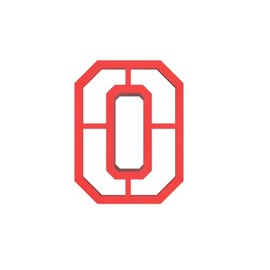4 inches Varsity Letters Cookie Cutters (O)